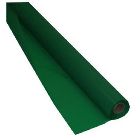 OMG 013006 100 ft. Emerald Green Plastic Table Roll OM137681